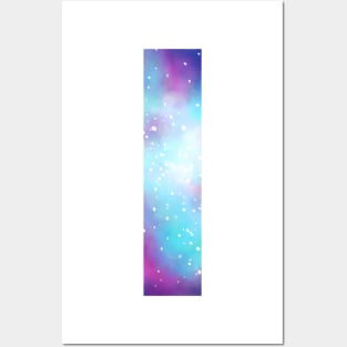 Letter I galaxy Posters and Art